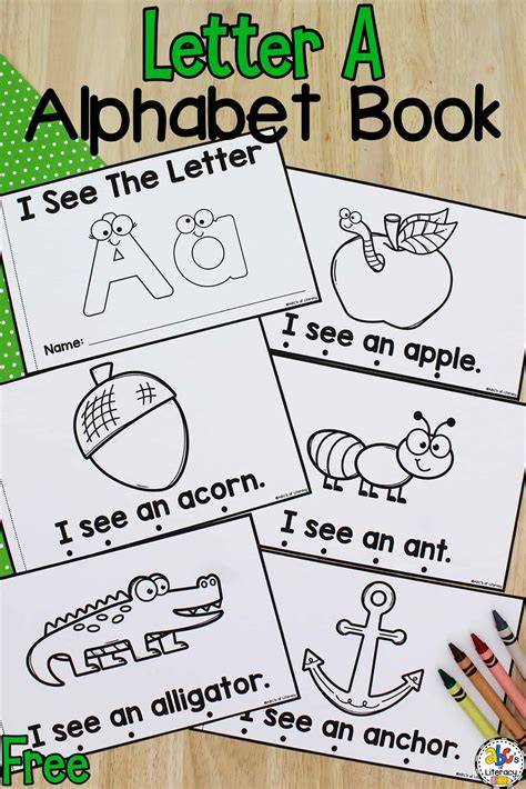 Alphabet Books Printable