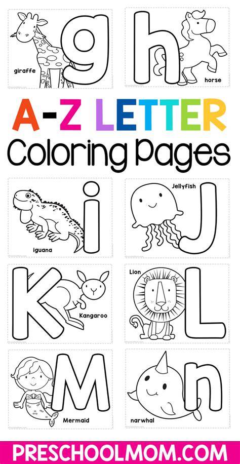 Alphabet Coloring Books