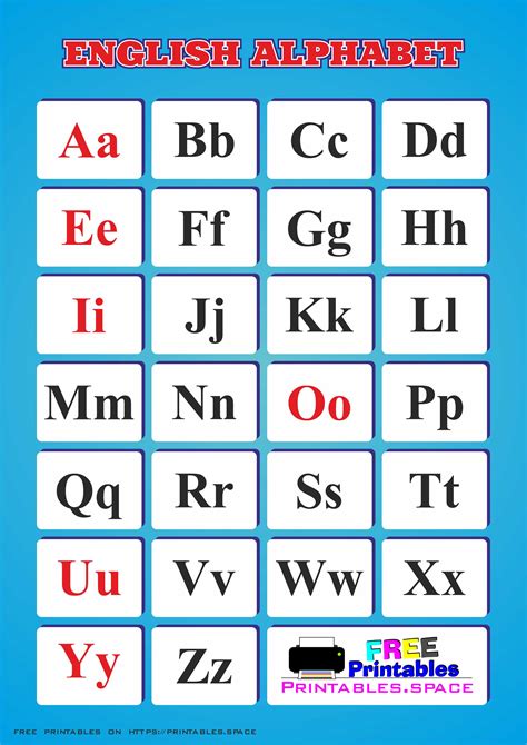 Alphabet Letters Printable Pdf Free Download