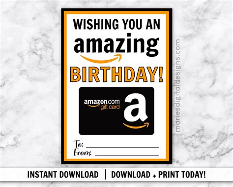 Amazon Gift Cards Printable