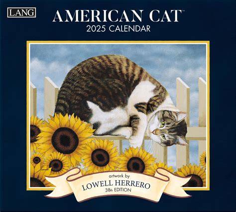 American Cat Calendar 2025