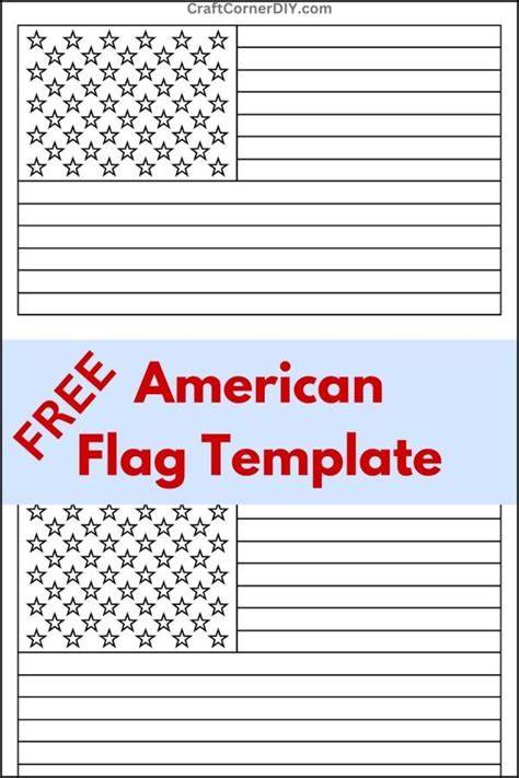 American Flag Printable Free