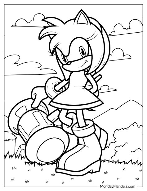 Amy Coloring Pages