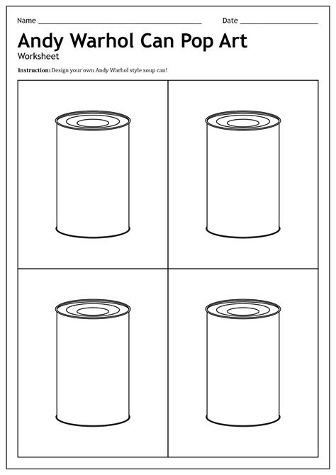 Andy Warhol Printable