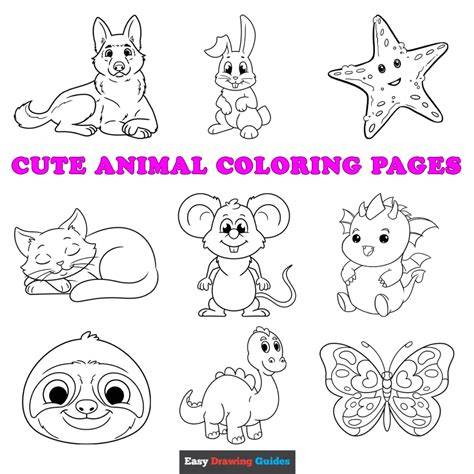Animal Free Printable Coloring Pages