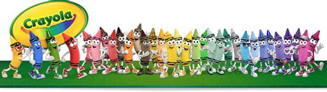 Animated Crayola Crayon Characters