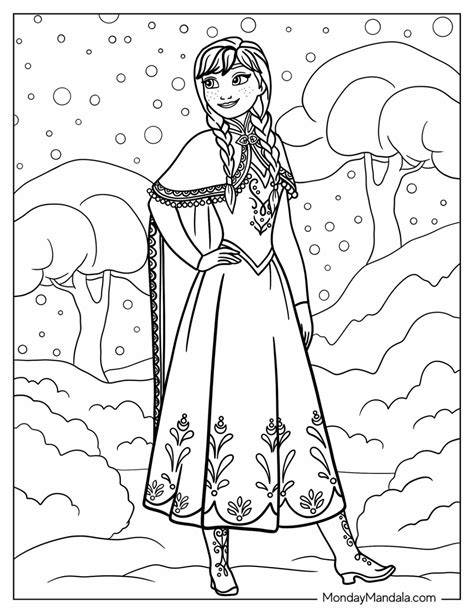 Anna Coloring Sheet