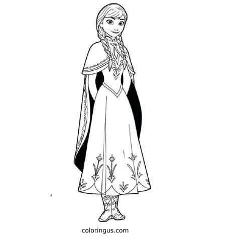 Anna Frozen Pictures To Color