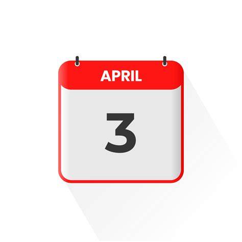 April 3 Calendar