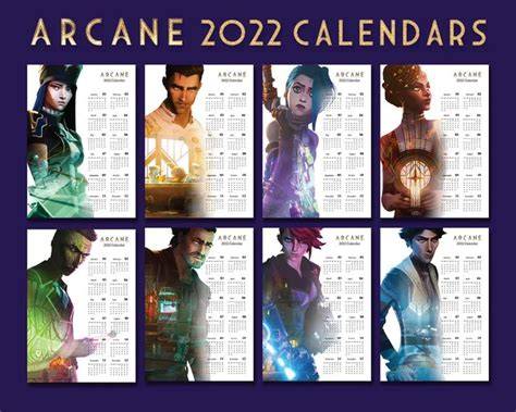 Arcane Calendar 2025