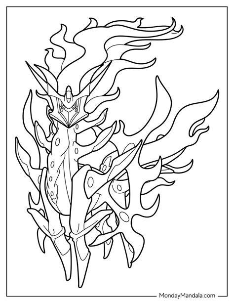 Arceus Coloring Pages