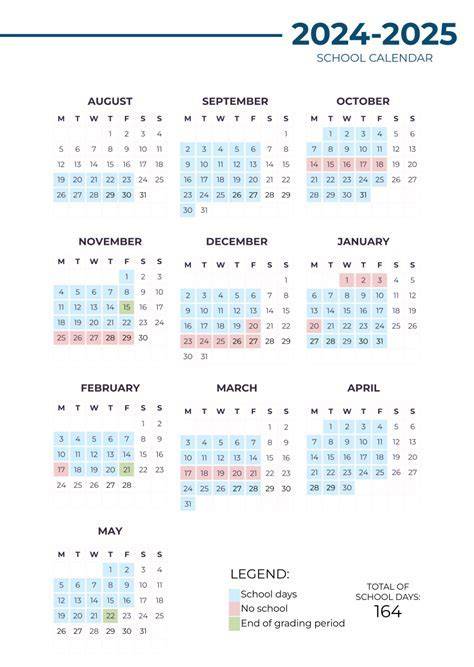 schoolhouse calendar 2024