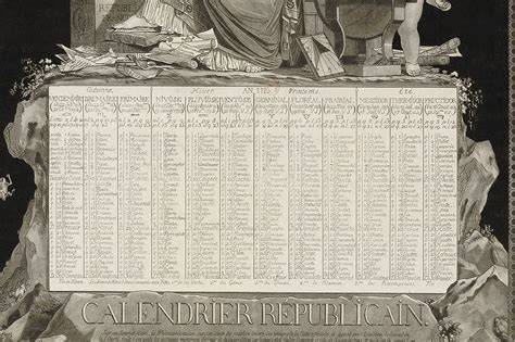 french republican calendar