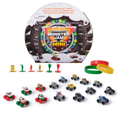 monster jam mini advent calendar
