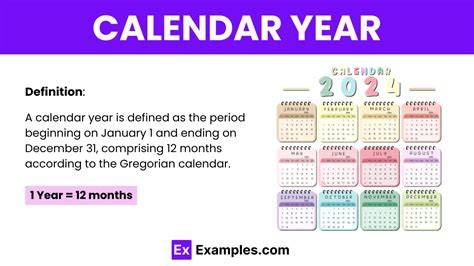 what is a calendar year