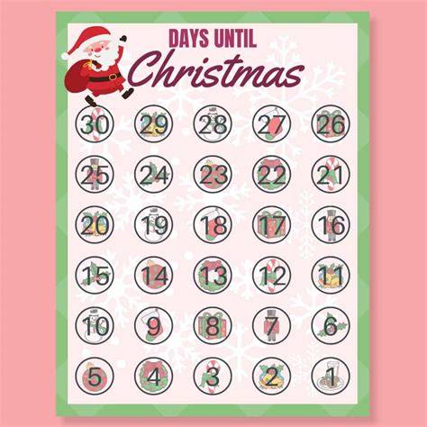 christmas countdown calendar