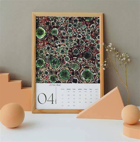 Art Desk Calendar