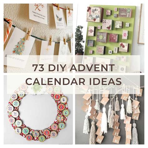 diy advent calendar ideas