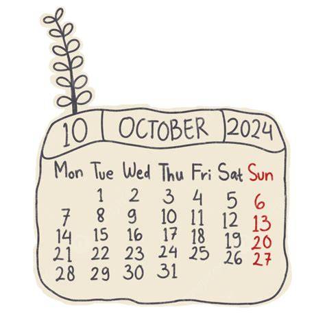 october 2024 calendar
