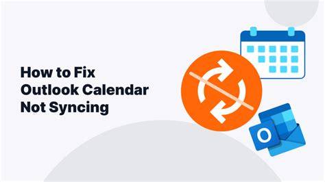 outlook calendar not syncing