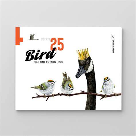 bird calendar 2025