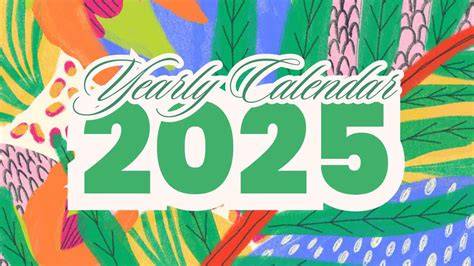 word calendar 2025