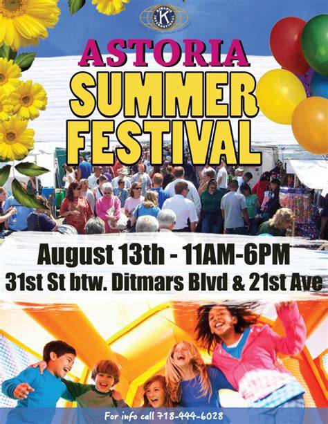 Astoria Events Calendar
