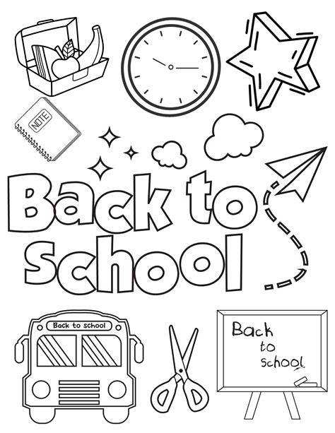 Back To School Free Printables