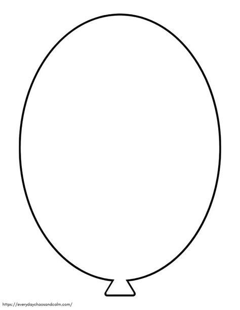Balloon Printable Template