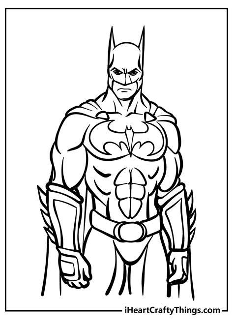 Batman Printable Coloring Pages