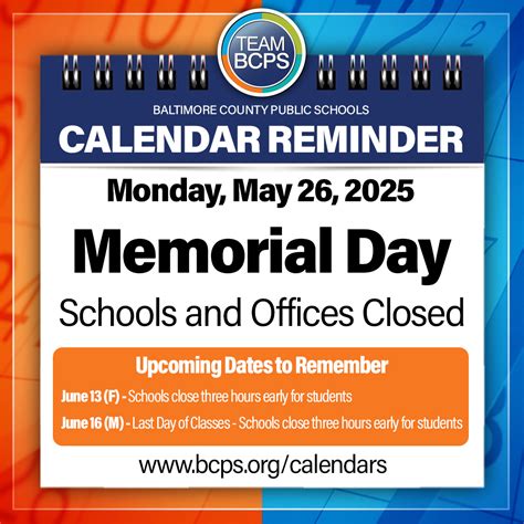 Bcps Calendar 2025 26