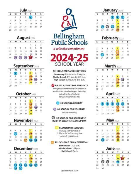 Bellingham Public Schools Calendar