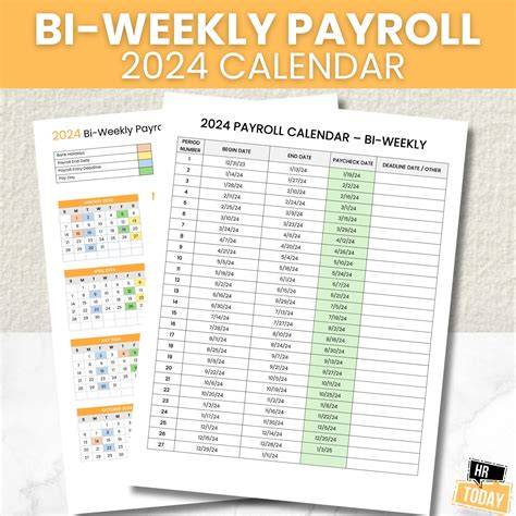 Bi Weekly Pay Calendar 2024