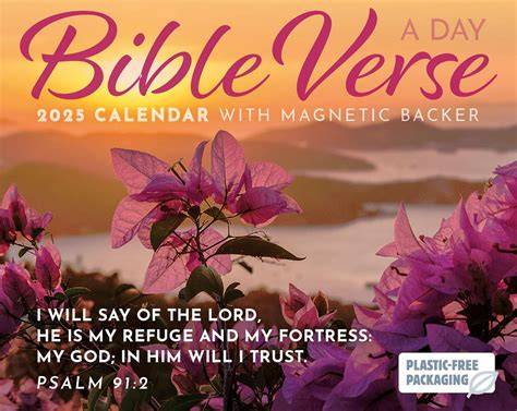 Bible Verse A Day Calendar 2025
