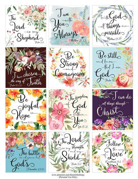 Bible Verse Printable