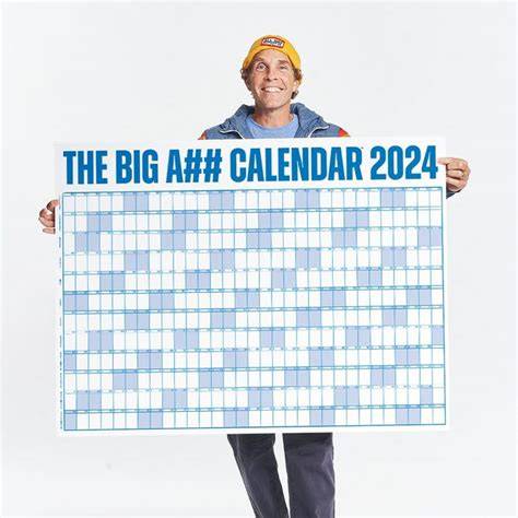 Big Ass Calendar Jesse Itzler