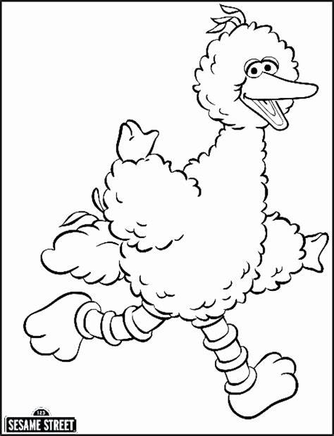 Big Bird Coloring Pages