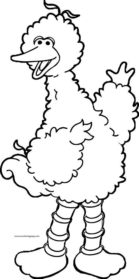 Big Bird Coloring
