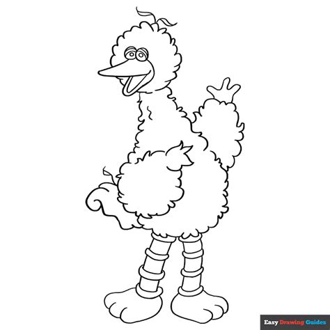 Big Bird Pictures To Color