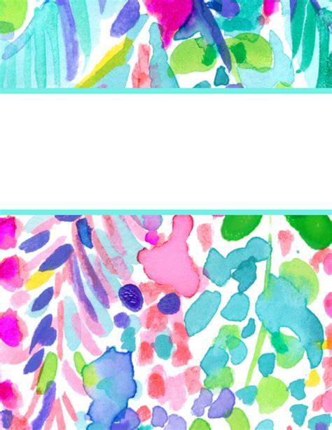 Binder Covers Printable
