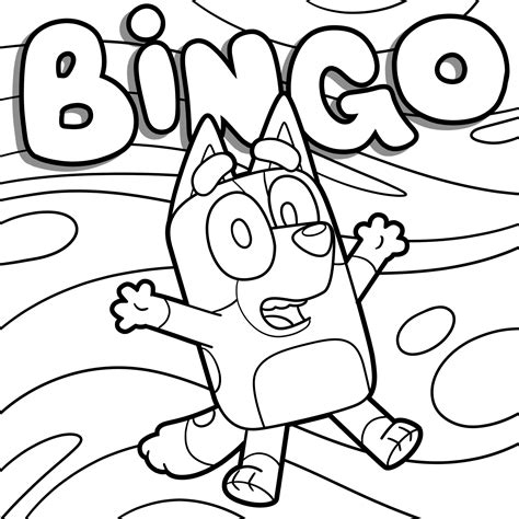 Bingo Colouring