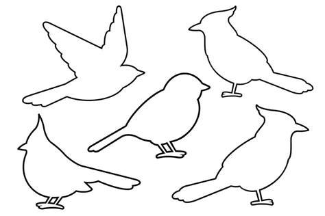 Bird Template Printable