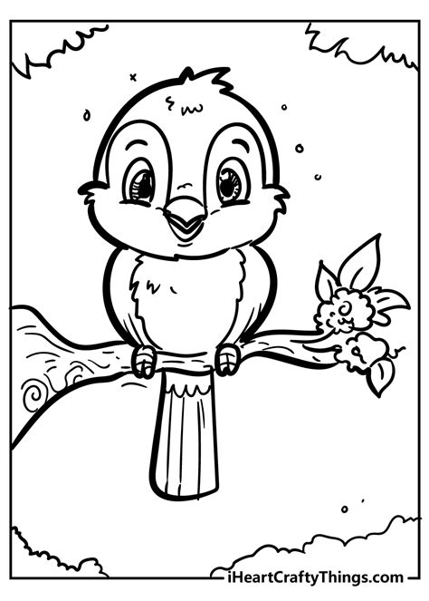 Birdie Coloring Pages