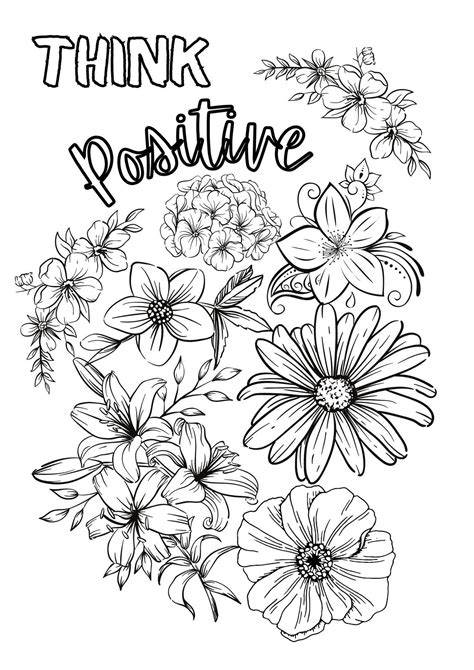 Black And White Colouring Pages For Adults