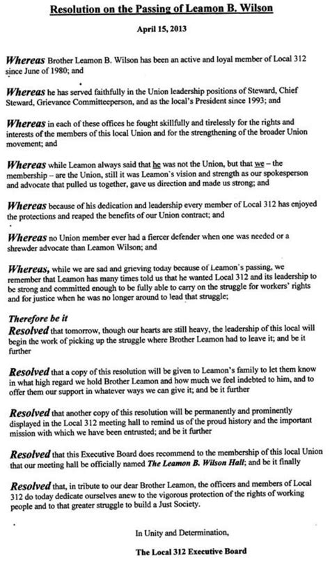 Black Printable Church Funeral Resolution Pdf