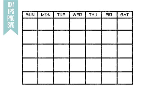 Blank Calendar Clipart