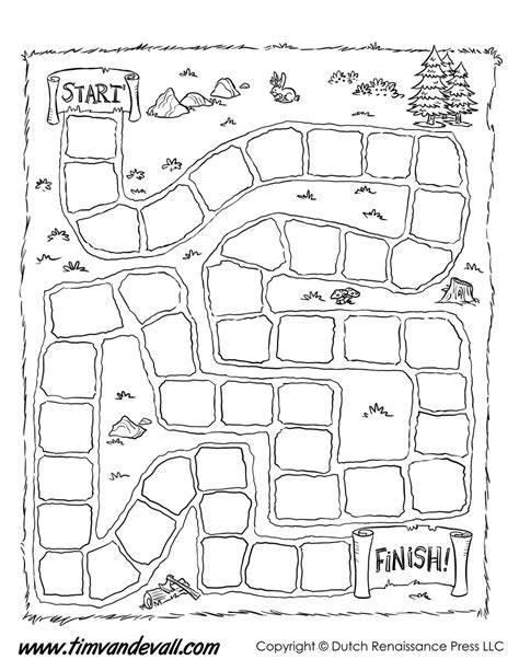 Blank Game Board Printable