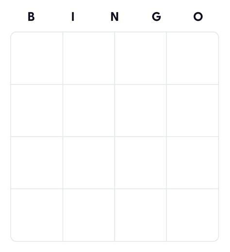 Blank Printable Bingo Cards Pdf