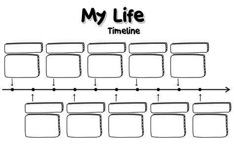 Blank Timeline Template Printable