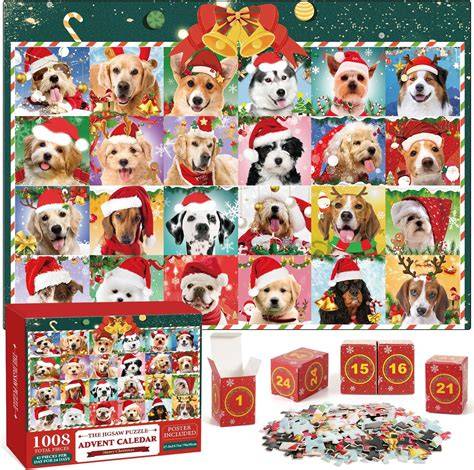 advent calendar with dogs